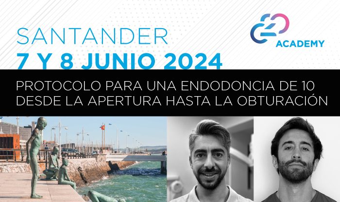 El curso O2O ‘Protocolo para una endodoncia de 10 desde la apertura hasta la obturación’ tendrá lugar en Santander el próximo 7 y 8 de junio.